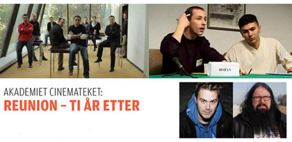 AKADEMIET CINEMATEKET: REUNION - TI ÅR ETTER. MØTE MED FILMSKAPERNE JON HAUKELAND OG STEINAR BRYN