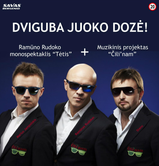 SAVAS BERGENAS: DVIGUBA JUOKO DOZÉ - HUMOR OG MUSIKK FRA LITAUEN
